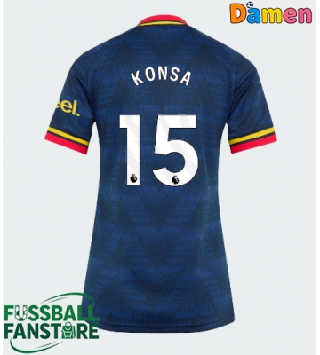 Arsenal Ezri Konsa #15 Replik Auswärtstrikot Damen 2026-27 Kurzarm